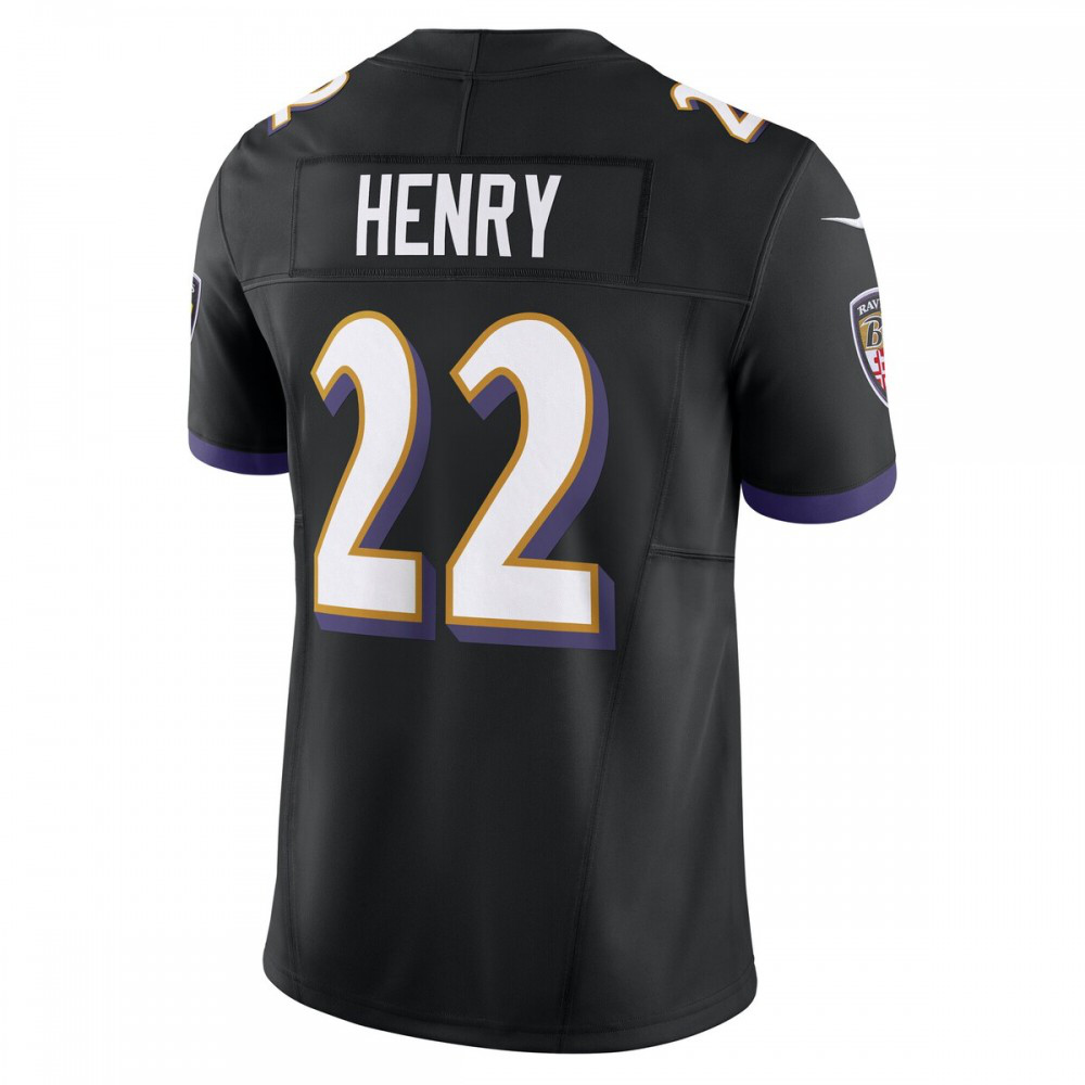 Derrick Henry Baltimore Ravens Nike Vapor F.U.S.E. Limited Jersey - Black-Profan Arena